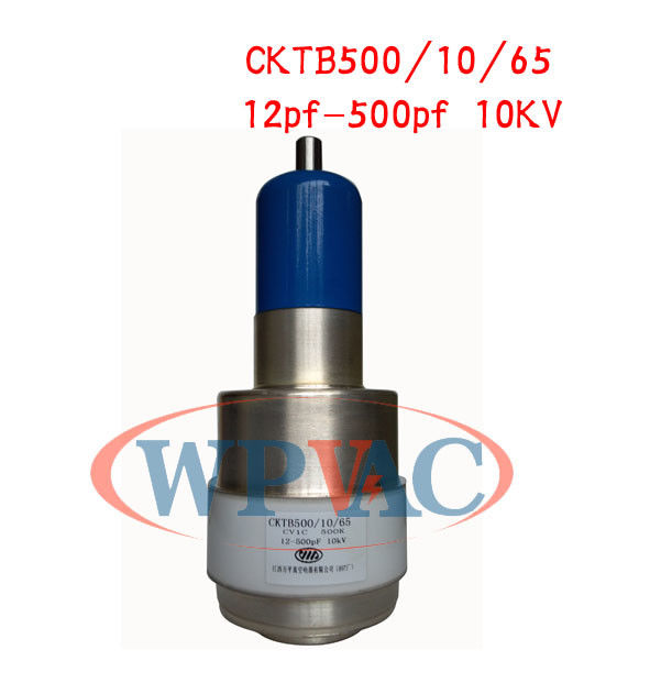 Размер переменного керамического конденсатора вакуума ККТБ500/10/65 небольшой для индустрии полупроводника